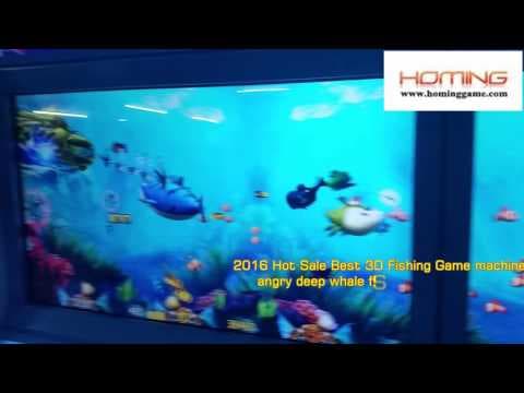 Win $10000000 dollars  Angry Deep Whale Fishing Game Machine  Original From HomingGame