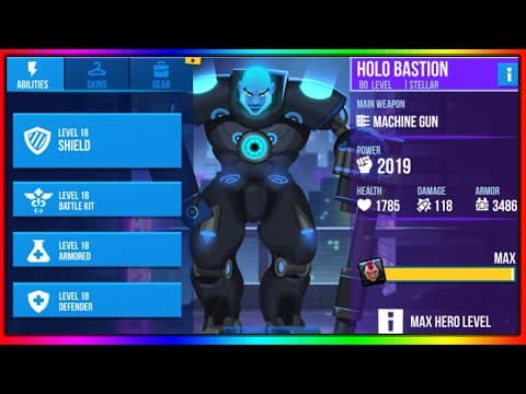 Stellar Bastion Gameplay Bullet Echo (FULLY MAXED)