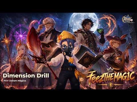 MASSACRE NO PVP! 🔥 8 VITÓRIAS NA DIMENSION DRILL COM DORAM MÁGICO | Ragnarok Origin Classic