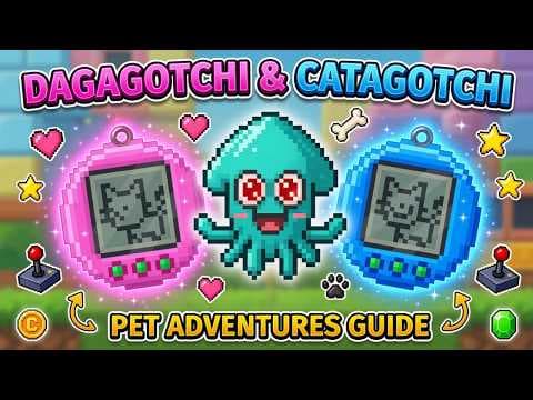 Pixel Worlds Pet Adventures Guide | New Players Get This Wrong with Dogagotchi and Catagotchi