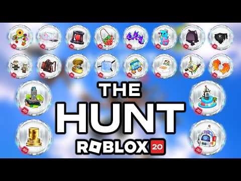 The Hunt: Roblox 20 - HOW TO COMPLETE ALL 20 BADGES/GAMES (2005-2025)