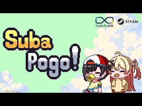 高難易度ポゴアクションゲーム『Suba Pogo』ゲーム映像【holo Indie】#ホロインディー #hololive #ホロライブ