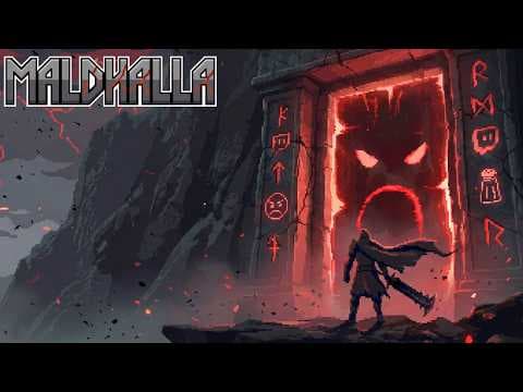 I Accidently Broke The Necromancers Active In This New Full Released Roguelike! | Maldhalla