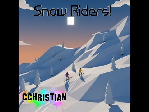 Snow Rider Adventure: First Skiing Adventure in Lonely Mountain Snow Riders! 🏂❄️ | CChristian |