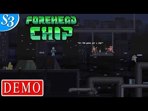 Forehead Chip | 2D Arcade Shooter Like Iron Meat | Demo Gameplay | Stage315