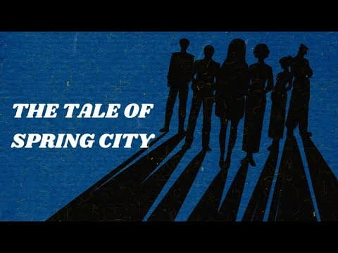 Vision novel：The tale of spring city | Indie game | Tunan Studio