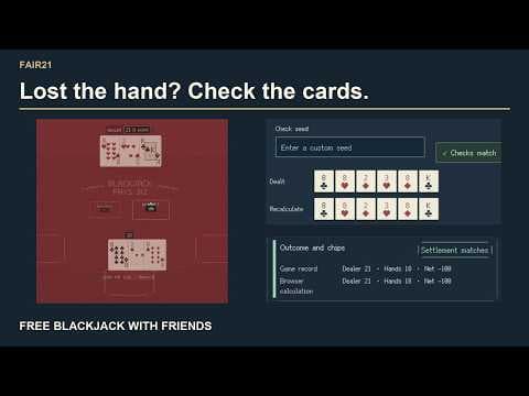 Free Blackjack With Friends — Check the Cards | Fair21
