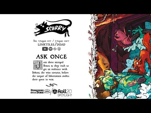 Scurry | Ask Once - Gameplay Preview!