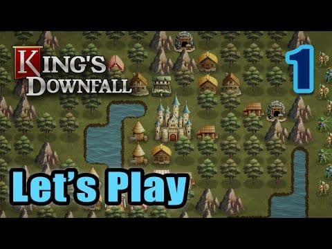 King's Downfall - Medieval Strategy Survival City Builder - The King Is Not Watching - Full Gameplay