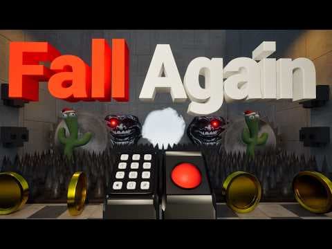 Fall Again Full Walkthrough | All levels #memes #indiegame #ragegame #gaming #frustratinggame