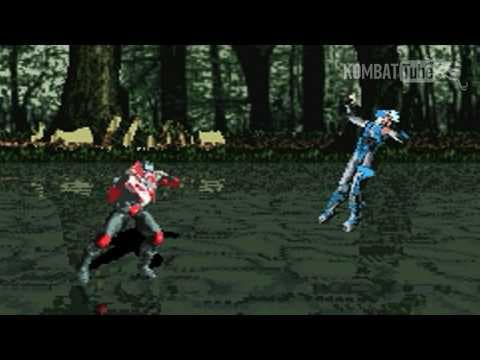 GBA MK:DA Kenshi "Tele-Mutilation" Fatality