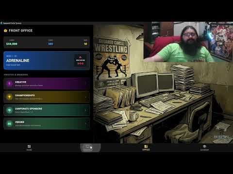 Squared Circle Tycoon! Trying A New Booking Simulator For WrestleMania Weekend