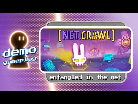 𝗡𝗘𝗧.𝗖𝗥𝗔𝗪𝗟 demo gameplay | 𝘌𝘯𝘵𝘢𝘯𝘨𝘭𝘦𝘥 𝘪𝘯 𝘵𝘩𝘦 𝘯𝘦𝘵 💻