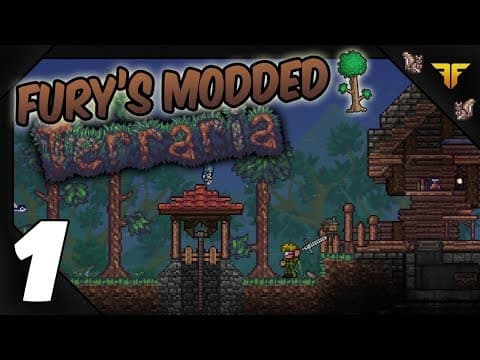 Journey's Start | Fury's Modded Terraria s2e1