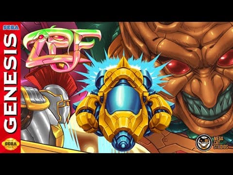 ZPF | Full Gameplay (Sega Genesis) Shoot 'em up