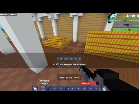 Bloxd.io Infection Gameplay