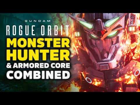 Gundam Rogue Orbit Gameplay Looks Like Armored Core Meets Monster Hunter