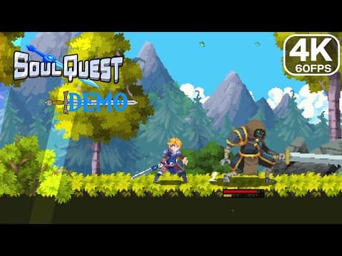 SoulQuest FULL DEMO Gameplay Walkthrough [4K 60FPS] - No Commentary