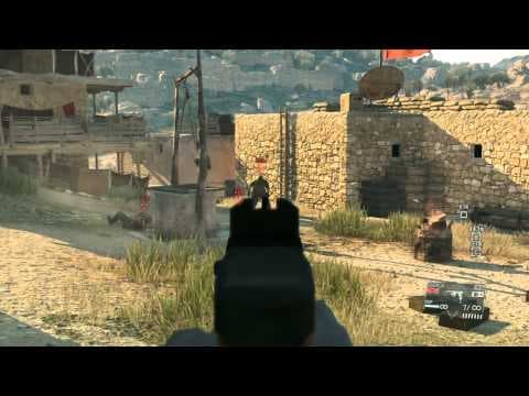 MGSV:TPP SILVER SNAKE GAMEPLAY