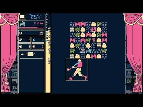 Let's Play Titanium Court. Full Demo Playthrough. AP Thomson Funny Surreal Strategy Indie Game.