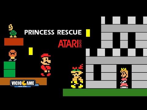 🎮 Princess Rescue (Atari 2600) Complete Gameplay