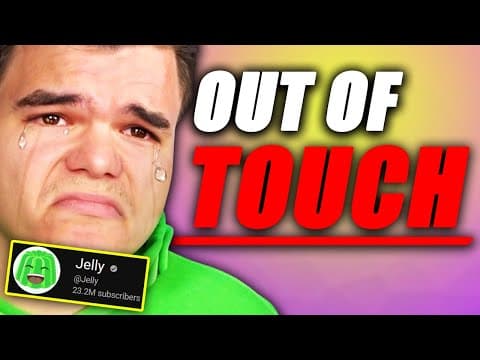 Why Jelly LOST His ENTIRE Audience! (-96% Loss In Viewership)