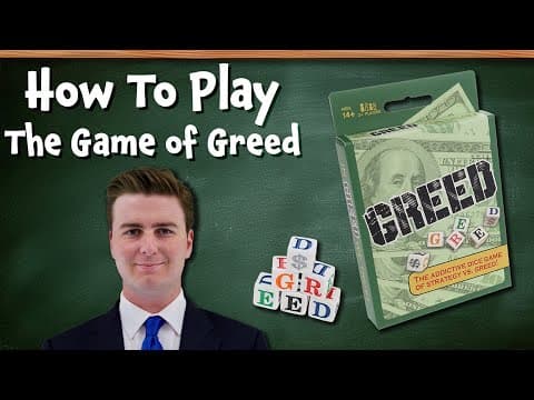 Learn How to Master the Game of Greed Dice Game! | How to Play Greed