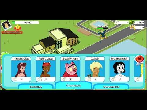 The Drawn Together FANMADE Mobile Game (Android/IOS) Footage