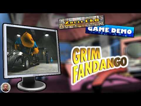 Grim Fandango (1998) - Demo Gameplay | Trailer | 2160p60 | No Commentary
