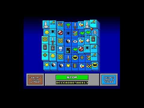 Dragon Tiles (Amiga Game) - Puzzle 20 Longplay