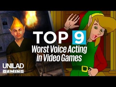 The WORST Voice Acting In Video Games History | UNILAD Gaming