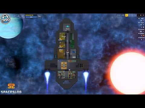 New Space Colony Survival Sim Game - SpaceSlog