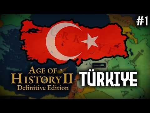 THE FIRST AOH2 D.E SERIES🥳 | Age of History 2 D.E - Türkiye | Episode 1