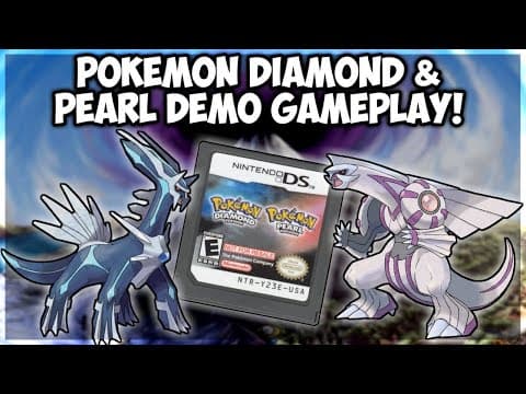 Pokémon Diamond & Pearl Demo Gameplay