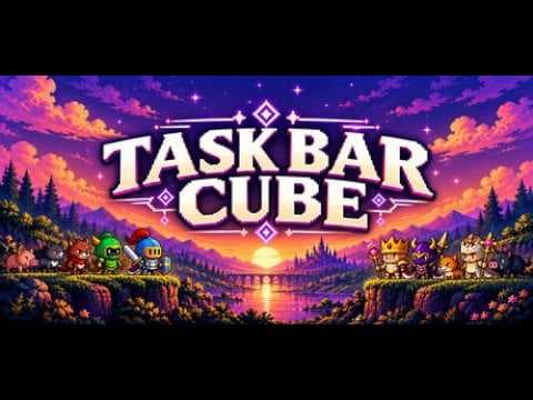Task Bar Cube – Steam Release Trailer (October 25, 2026)