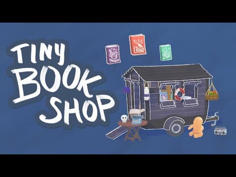 TINY BOOKSHOP ep 5 Cursed doll, goth shop, demo tape & boom box