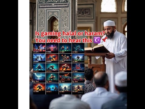 Is Gaming Halal or Haram in Islam? | Explained with Quran & Hadith