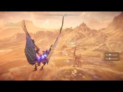 FLYING GAMEPLAY HORIZON FORBIDDEN WEST THE FIRST FLIGHT