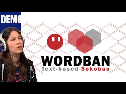 Sokoban with words | Wordban (demo) Playthrough