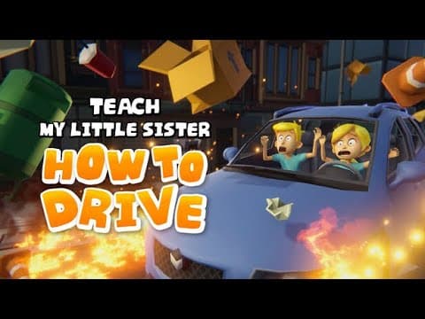 TEACHING MY LITTLE SISTER HOW TO DRIVE!