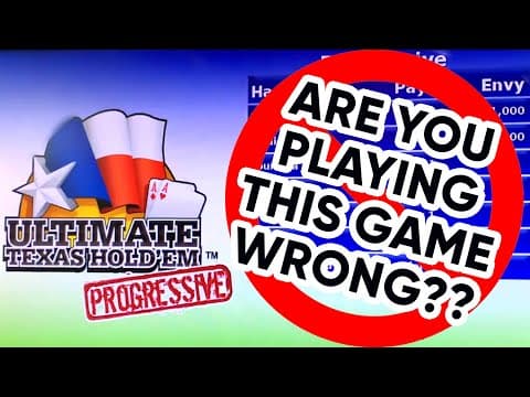 HOW TO PLAY ULTIMATE TEXAS HOLD'EM! MY STRATEGY AND COMPLETE BREAKDOWN OF THE GAME!