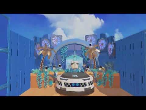 Astro's Playroom - Hopping Run Speedrun in 24.68